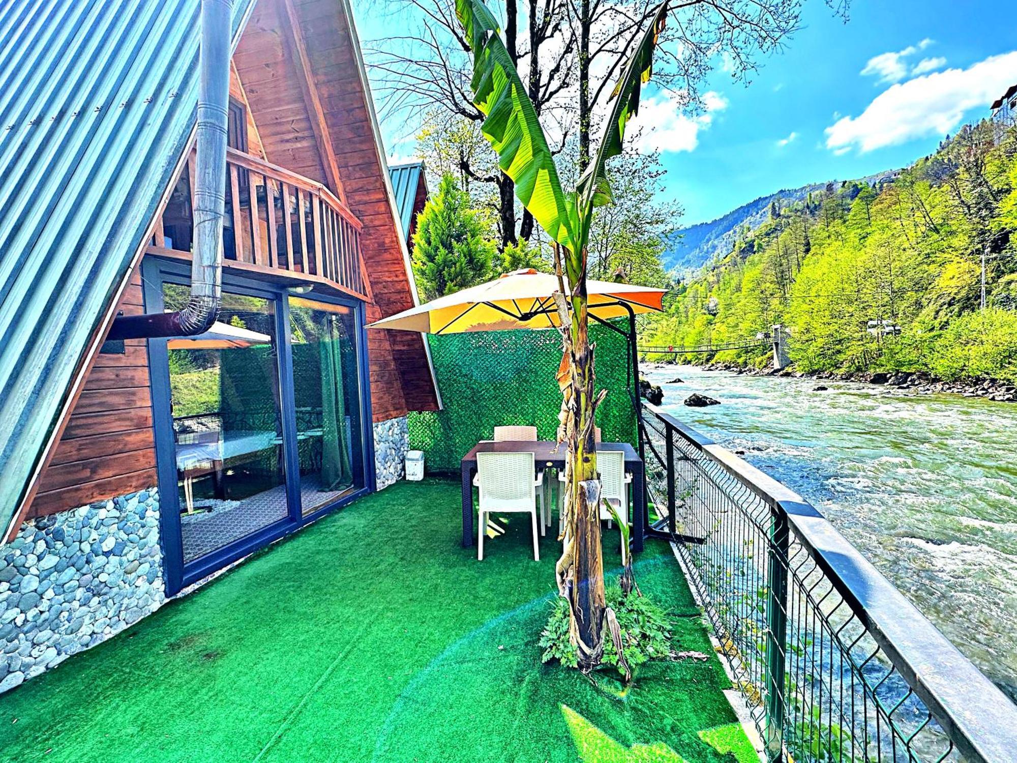 Tabiat Bungalows Çamlıhemşin Bagian luar foto