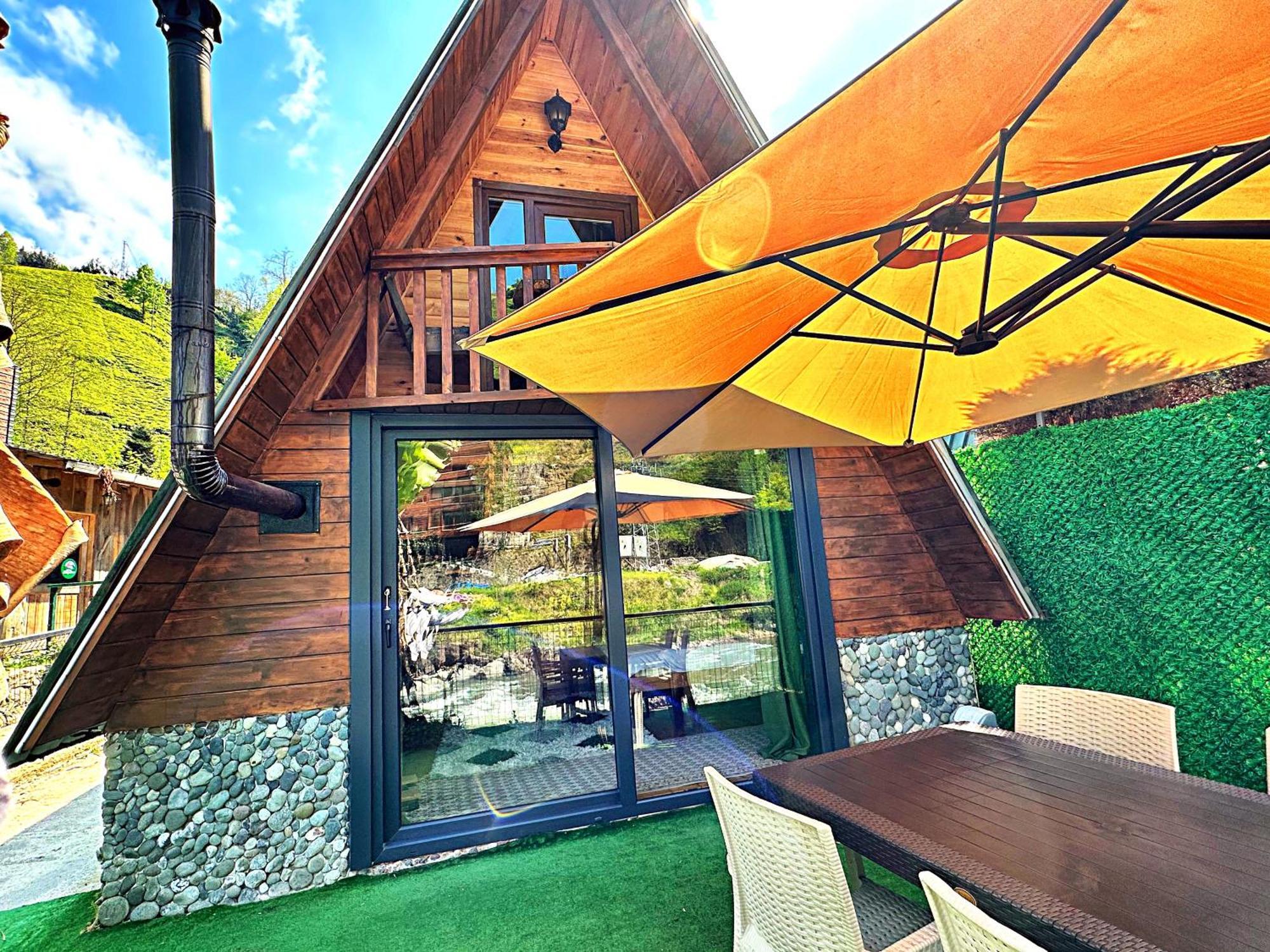 Tabiat Bungalows Çamlıhemşin Bagian luar foto