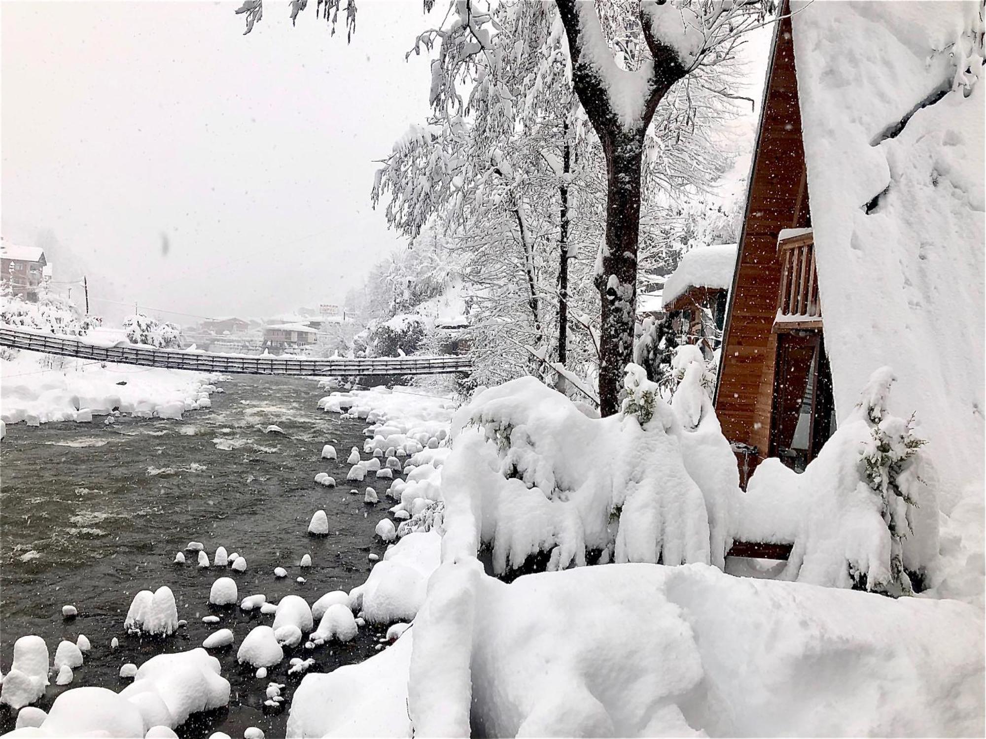 Tabiat Bungalows Çamlıhemşin Bagian luar foto