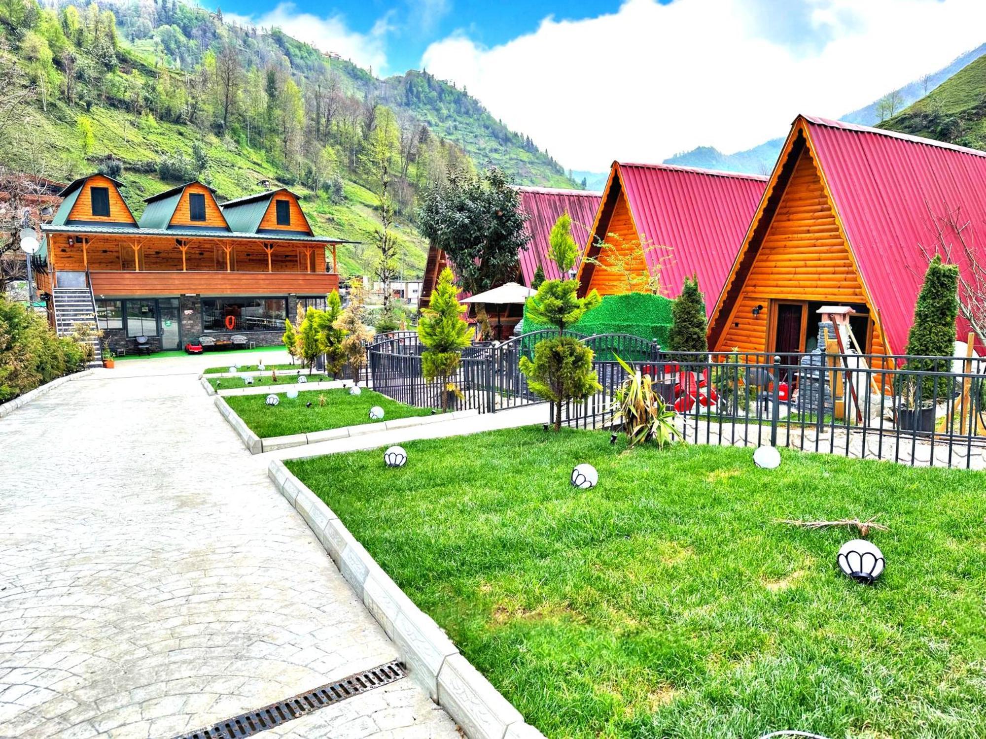 Tabiat Bungalows Çamlıhemşin Bagian luar foto