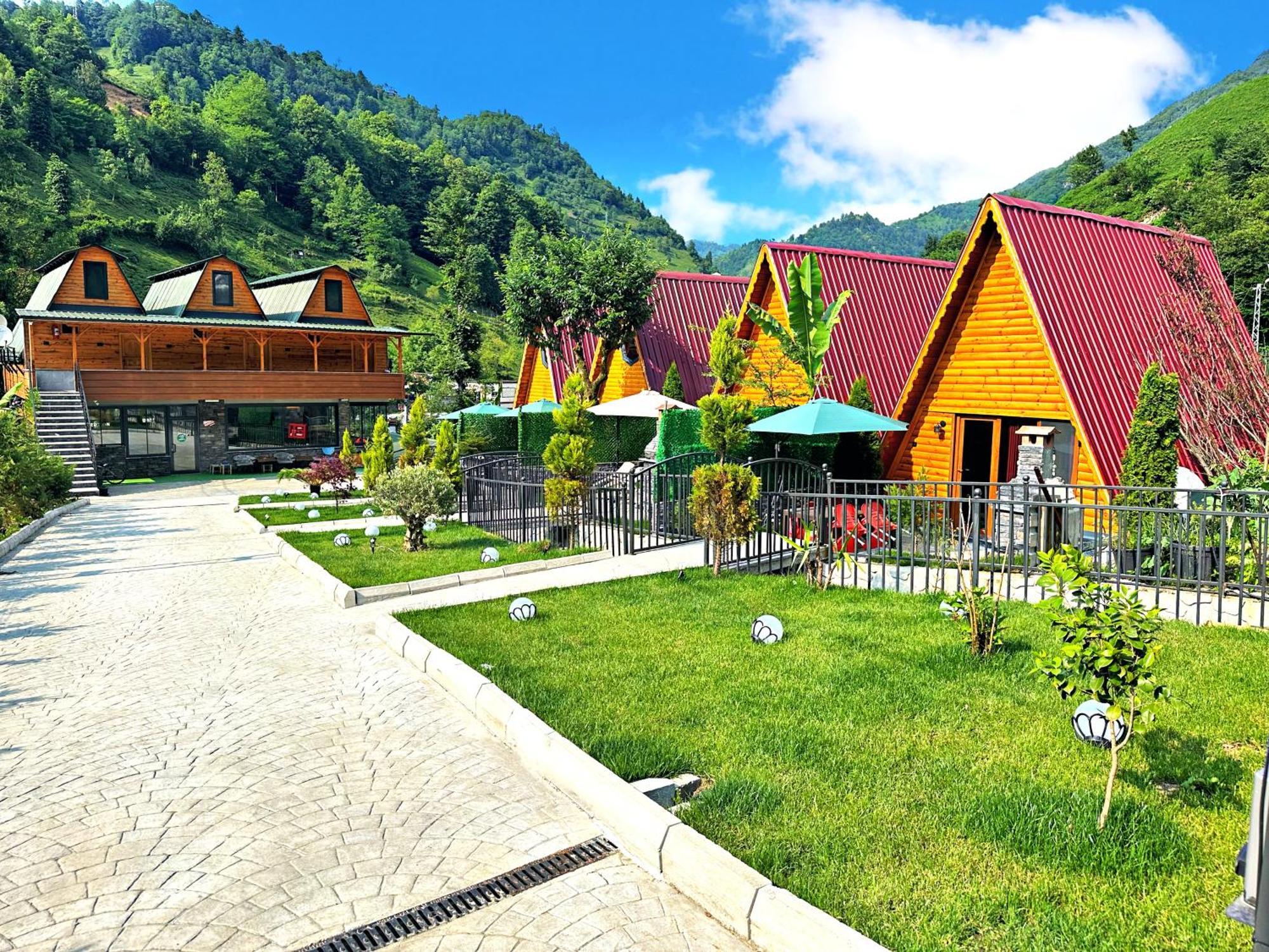 Tabiat Bungalows Çamlıhemşin Bagian luar foto