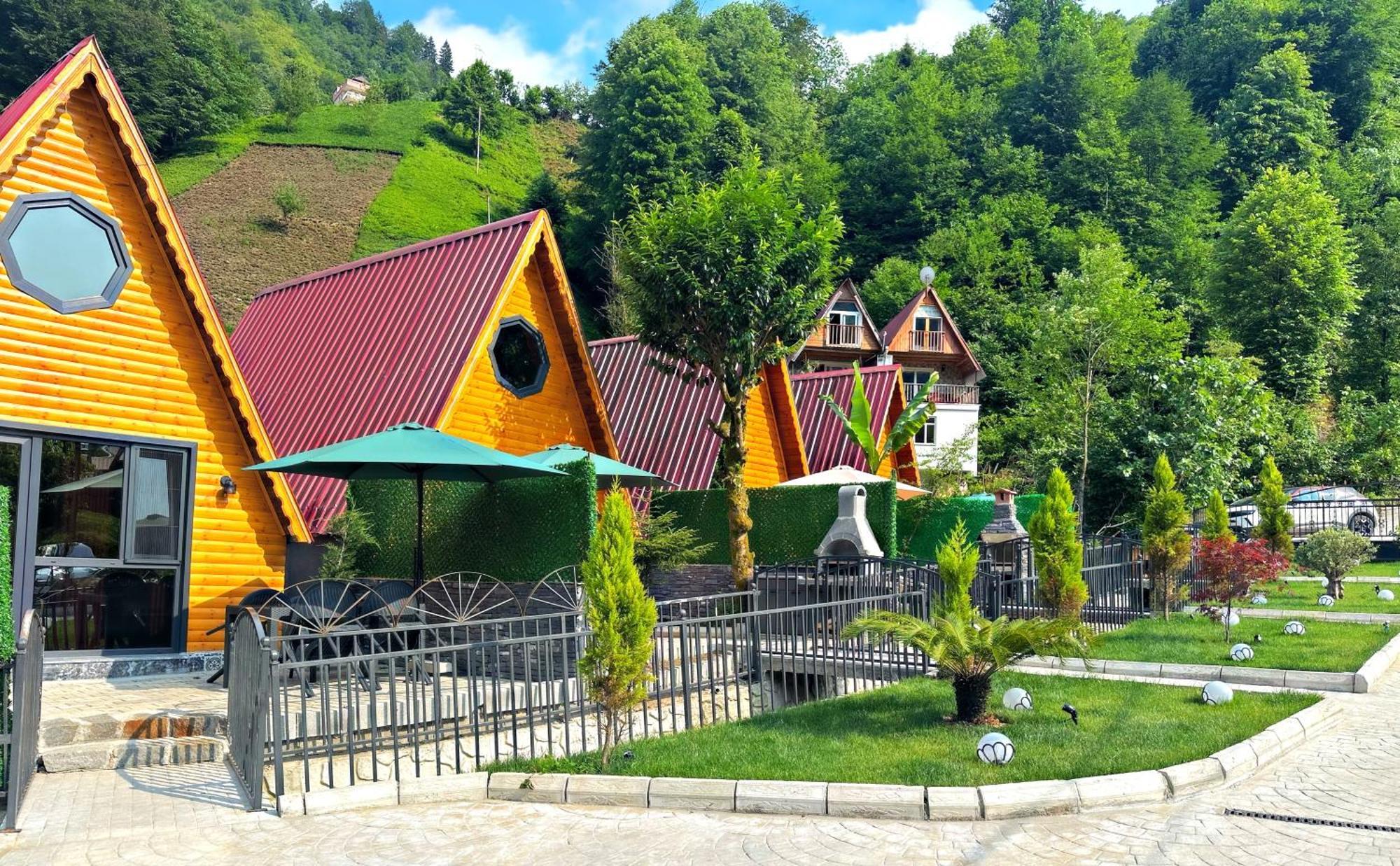 Tabiat Bungalows Çamlıhemşin Bagian luar foto