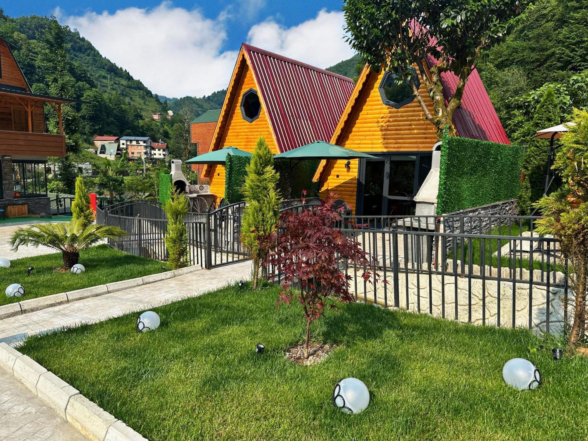 Tabiat Bungalows Çamlıhemşin Bagian luar foto